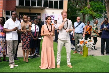 [VIDEO] Nigeria Welcomes Royal Couple Prince Harry and Meghan Markle for Special Visit
