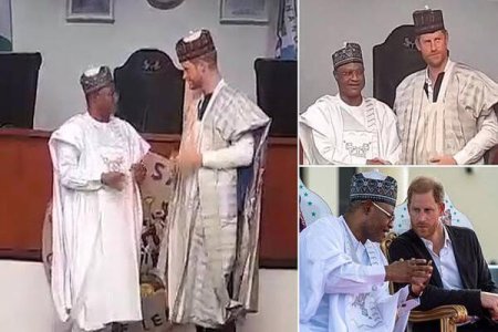 Nigerians Enthralled as Prince Harry Embraces Hausa Culture on Visit to Kaduna State