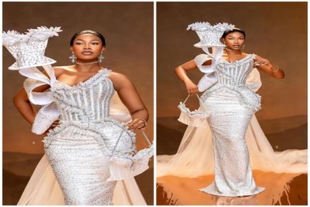 Social Media Abuzz as Tacha Akide Reveals Jaw-Dropping N140m AMVCA Outfit Cost
