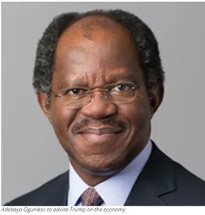Adebayo Ogunlesi: Donald Trump Sacks Nigerian Adviser on Twitter