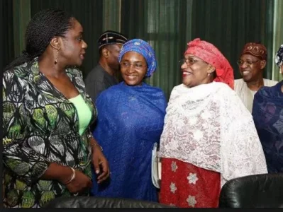 Mama Taraba Shines At FEC Meeting, Abba Kyari Looks Closely