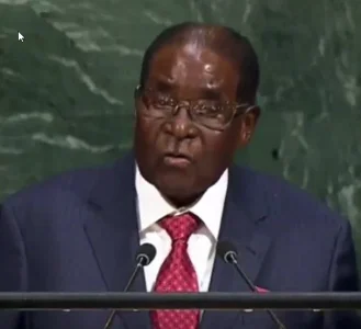 [Video] Awkward Moment Mugabe Schooled Trump On UN Values and Advised Him To Blow His Trumpet