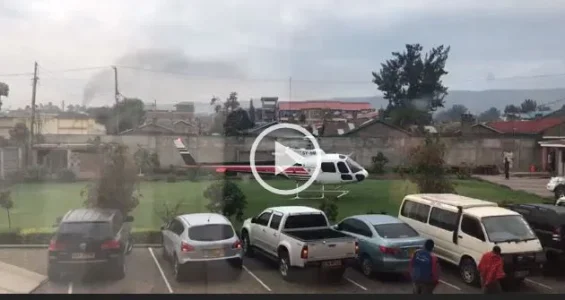 President Kenyatta’s Private Helicopter Crashes into Lake Nakuru