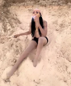 Move Over Bobrisky Cross Dresser Josh Shares Unclad Sexy Beach