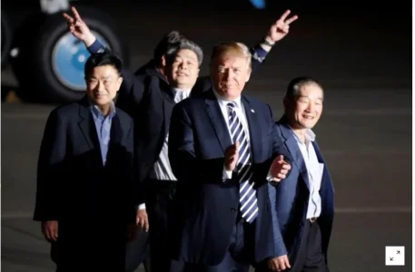 donald trump and released prisoners.JPG donald trump and released prisoners.JPG