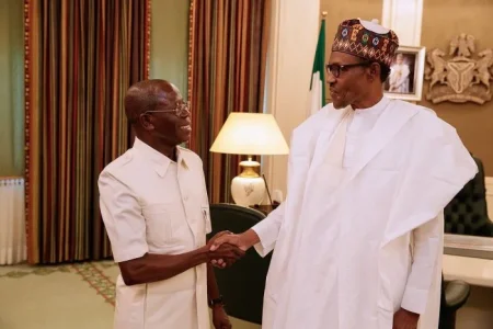 Adams Oshiomhole- Muhammadu Buhari.jpg Adams Oshiomhole- Muhammadu Buhari.jpg