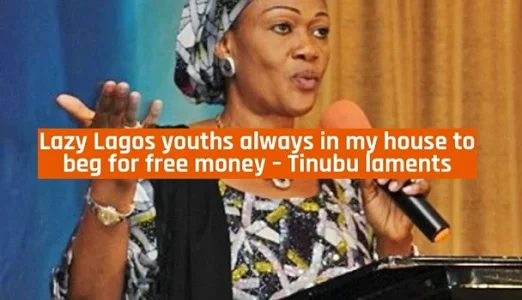 Nigeria News Today - Lazy Lagos youths always in my house to beg for free money – Tinubu laments - Nigerian Bulletin