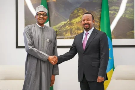 Buhari and Ethiopia’s Prime Minister Abiy Ahmed.jpg Buhari and Ethiopia’s Prime Minister Abiy Ahmed.jpg