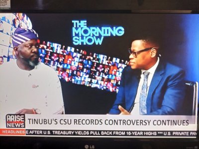 Rufai Oseni and Oladotun Hassan Battle Over Tinubu's Certificate Scandal!"