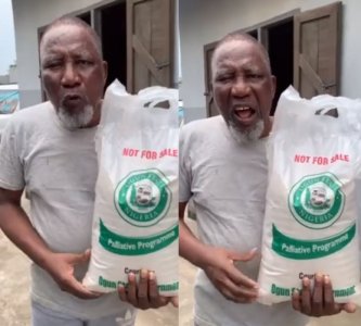 Ogun Residents Reject Governor's Meager Rice 'Palliative': 'We're Not Beggars'