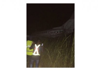 Minister of Power's Private Jet Crash-Lands Near Ibadan Airport, Narrowly Avoiding Tragedy