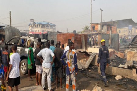 Lagos Market Ravaged by Gas Explosion, Raises Safety Concerns