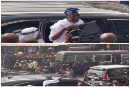 [VIDEO]Lagos Residents Express Economic Grievances, Shout 'We Are Hungry' During President Tinubu's Visit