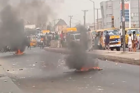 Tensions Flare in Abule Egba Neighborhood as Okada Riders Confront Taskforce