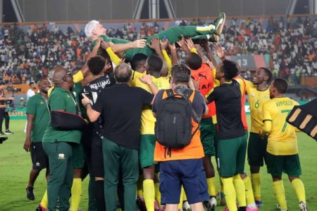 AFCON 2023: South Africa Celebrates AFCON Bronze with Williams' Penalty Saves