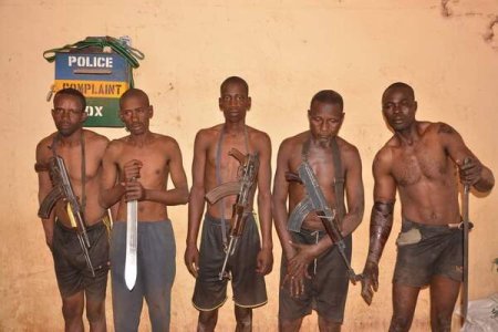 Breakthrough in Sokoto: Nigerian Police Capture Five Alleged Bandits in Ongoing Security Efforts