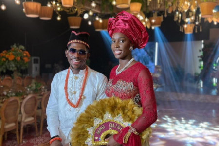 Nigerian Gospel Sensation Moses Bliss Ties the Knot in Grand Ghanaian Ceremony