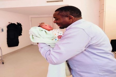 Actor Emeka Ike Shares Joy as Wife Gives Birth to Baby Girl on His Special Day