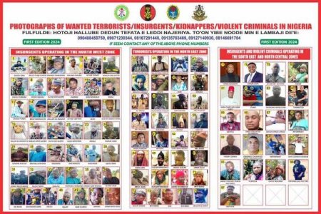 FULL LIST: DHQ Declares 97 Suspects Wanted for Terrorism and Insurgency Across Nigeria