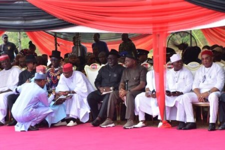Burial Ceremony for Slain Soldiers: Deputy Senate President and Lawmakers Unite in Tribute