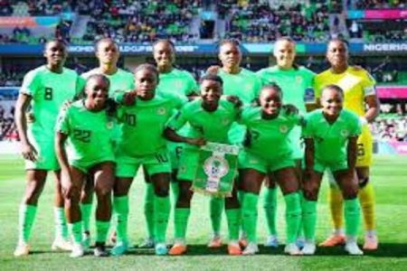 Ajibade Leads Super Falcons Charge in High-Stakes Clash Against Banyana Banyana for Olympic Spot