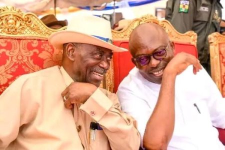 Rivers State Governor Commends Peter Odili for Unwavering Support Amid Tensions with Nyesom Wike