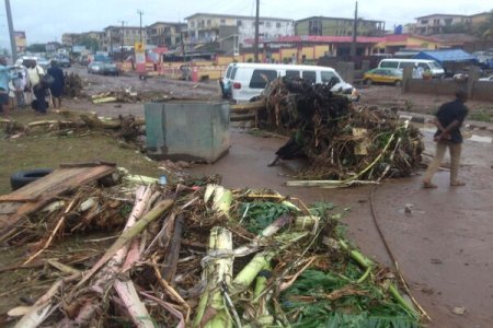 Rainstorm Chaos: Ogun State Communities Plunge into Darkness as Electric Poles Destroyed