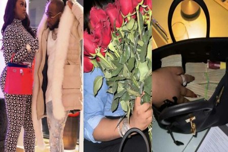 Ahead of Birthday, Davido Splurges on Cash and Roses for Chioma