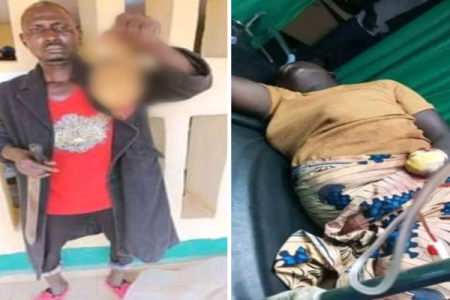 Nigerians Demand Severe Punishment for Man Accused of Chopping Wife's Hand Over N3000 in Jos