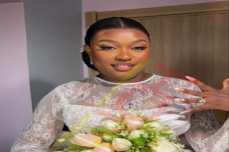 Nigerian Bride's Unusual Wedding Moment: Pastor Halts Ceremony Over False Eyelashes