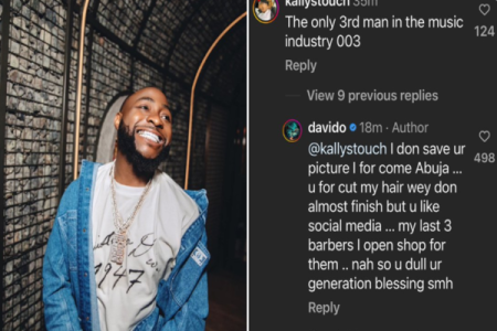 Nigerians Divided Over Davido's Decision in Abuja Barber Trolling Incident