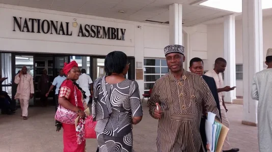 Image result for Amaechi during budget defence