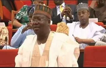 Image result for Ahmed Lawan assumes duty as Senate Leader