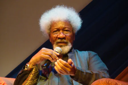Soyinka Blasts Nigeria Police for Stopping Tu Face's Anti Govt Protest