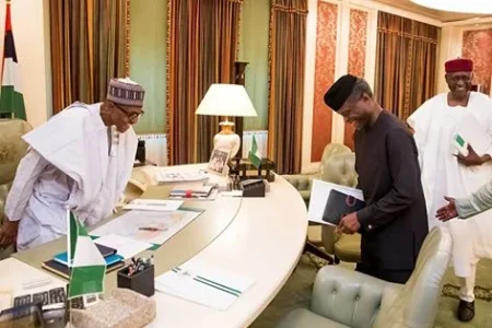 Osinbajo and Buhari Laugh.jpg Osinbajo and Buhari Laugh.jpg