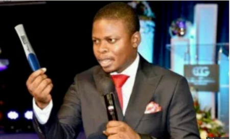 Pastor Introduces Anointed Pregnancy Test To Female Church Members [PHOTO]