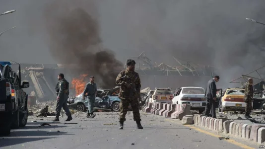 Car Bomb Near German Embassy in Kabul Kills 50