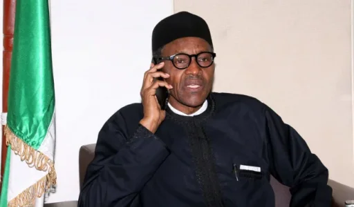 buhari making call.PNG